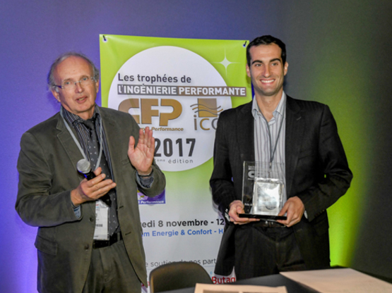 Amoès lauréat du trophée de l'ingénierie Performante au Salon Interclima