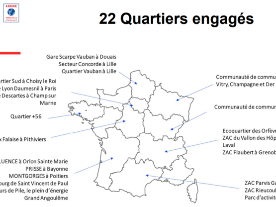 Expérimentation des quartiers E+C- pour l'ADEME : volet 1 terminé !