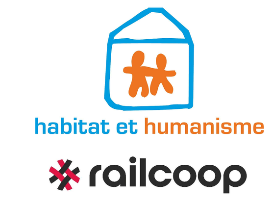 Amoès renouvelle son engagement auprès de Railcoop et Habitat et Humanisme 