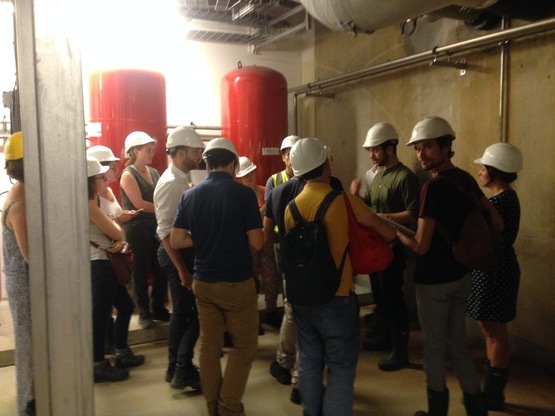 Visite du réseau de chaleur et de froid de Paris-Saclay et d'une chaufferie bois à Paris