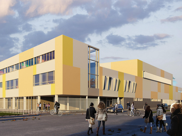 MPGP Collège de Valenton certifié Passivhaus