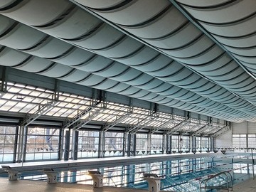 Réhabilitation de la piscine de l'université à Grenoble
