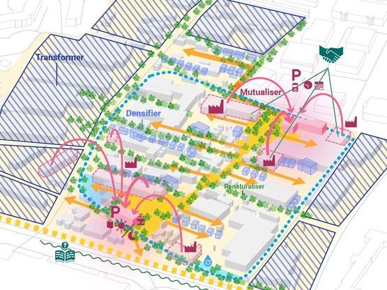 Amoès dans l'équipe lauréate pour la MOEU du quartier Alouettes Est à Fontenay-sous-bois !