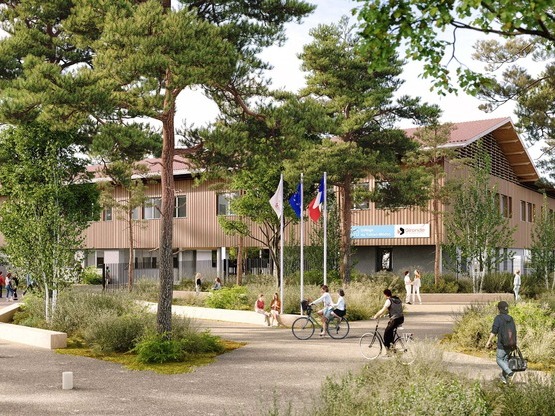 Un collège bas carbone au Taillan-Médoc